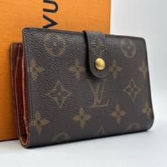 ルイヴィトン モノグラム ポルトモネ・ビエ・ヴィエノワ がま口財布 二