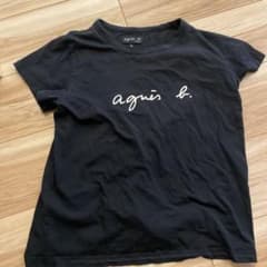 agnes b. 半袖カットソー ブラック 2のサムネイル