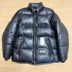 Schott別注 TAKEOKIKUHI レザーダウンジャケット XLサイズ - メルカリ