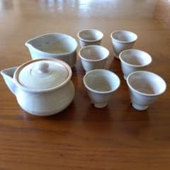 萩焼き煎茶器のサムネイル