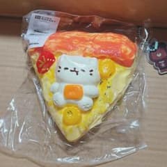 KUNA 쿠나 심야 식당 피자 고양이 스퀴즈 흰 고양이