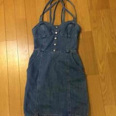 デニムワンピース値引き中のサムネイル