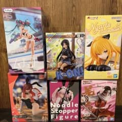 アニメ　フィギュア 6点セットのサムネイル