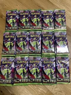 ポケモンカードゲーム　ムニキスゼロ　300パック　まとめ売り　引退品のサムネイル