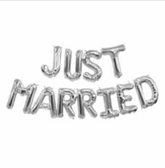 ハッピーウェディングバルーン　結婚式パーティー風船　ブライダル　二次会のサムネイル