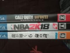 PS4 ソフト3点セットのサムネイル