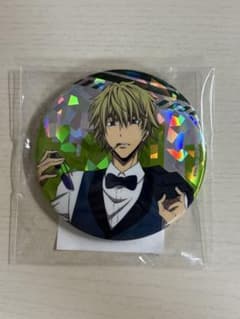 듀라라라!!×2 헤이와지마 시즈오 75mm 반짝반짝 캔 배지