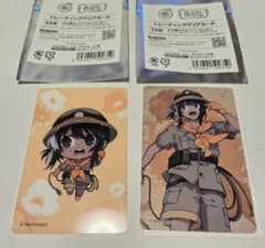 ピヤノ トレカ2枚・モノパス・アニメイトカフェ 想い出メ森の喫茶店