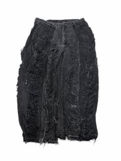 00s Archive damage denim blackのサムネイル