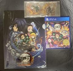 鬼滅の刃 ヒノカミ血風譚 PS4 初回特典ICステッカーなどセット