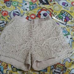 専用タグ付　レース　刺繍　ショーパンのサムネイル