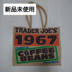 【未使用】　TRADER JOE'S エコバッグ ショッピングバッグ　コーヒー豆のサムネイル