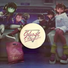 銀河特急 ミルキー☆サブウェイ チハルが来てる服の缶バッジ