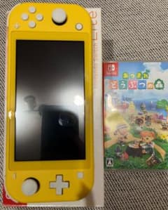 【早い者勝ち！】任天堂Switchライト本体＋あつもりセットのサムネイル