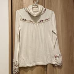axes femme 長袖 タートルネック 花柄レース Mのサムネイル