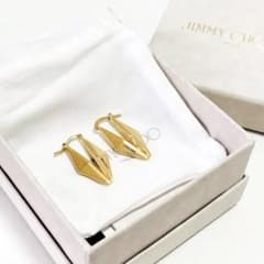 JIMMY CHOO Diamond Chain Earring A258019 - メルカリ