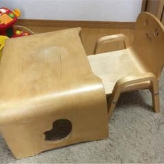 キコリのいす♡キコリのテーブルセットのサムネイル