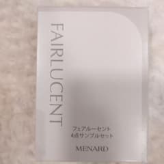 新品】フェアルーセント 4点サンプルセット - メルカリ