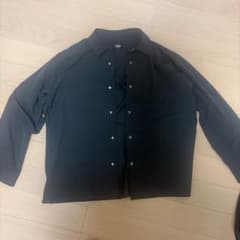 AZUL BY MOUSSY 長袖ナイロンシャツ 濃緑 Lサイズのサムネイル