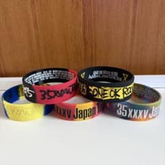 ONE OK ROCK ラバーバンド 5本セット - メルカリ