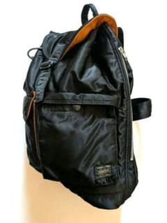 PORTER ブラック バックパック 美品のサムネイル