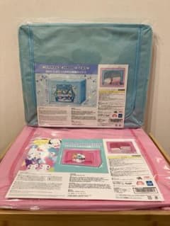 サンリオキャラクターズ　ぷにきゅきゅ窓付き収納ボックス　2個セット