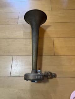 動作品 日本エヤーブレーキ 真鍮製エアホーン 警笛 鉄道部品 昭和54年 当時物 動作品 日本エヤーブレーキ 真鍮製エアホーン 警笛 鉄道部品 昭和54年