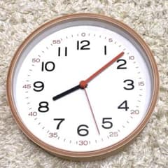 無印 無印良品 壁掛け時計 じぶんで読める時計 掛時計 木の時計 ウッド