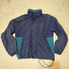 【古着】Field & Stream ナイロンジャケット L ネイビー/グリーンのサムネイル