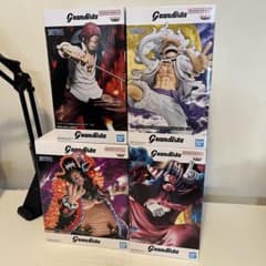 一夢庵へっぽこ斎専用】 ワンピース Grandista フィギュア 4種セット