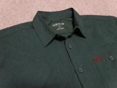 ORVIS　オービス　フィッシングシャツ　ポリエステル　速乾　M(日本のL位） ORVIS オービス フィッシングシャツ ポリエステル 速乾 M(日本のL位