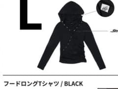 straykids RUN IT フードロングTシャツ BLACK 黒 Lサイズ - 4