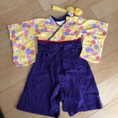 袴ロンパース 女の子のサムネイル