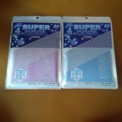 スーパークールタオル瞬間冷感 2枚セットのサムネイル
