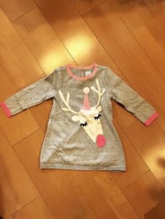 GAP 女児トナカイ柄セーターのサムネイル