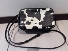 美品】限定品☆FURLAカメラバッグ/アニマル柄/ショルダー/フルラ 