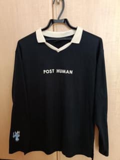 POST HUMAN ロングスリーブシャツ ブラック XL POST HUMANロングスリーブシャツ - メルカリ