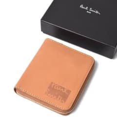 未使用 ポールスミス ラウンド ウォレット 財布 キャメル BPU024 未使用 ポールスミス ラウンド ウォレット 財布 キャメル BPU024