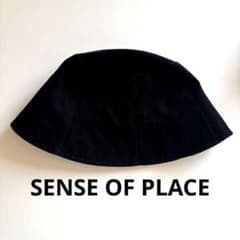 SENSE OF PLACE バケットハット ブラックのサムネイル