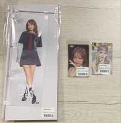 TWICE モモ 国立 オンラインくじ　のぼり ステッカーセットのサムネイル