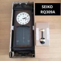 訳あり】SEIKO 壁掛け時計 RQ309A セイコー 振り子 柱時計 レトロ