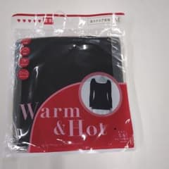 tutuanna Warm&Hot 深スクエア長袖 M ブラックのサムネイル