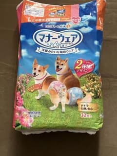 unicharm マナーウェア 女の子用L 21枚のサムネイル
