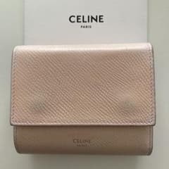 CELINE セリーヌ 三つ折り財布 ピンクのサムネイル