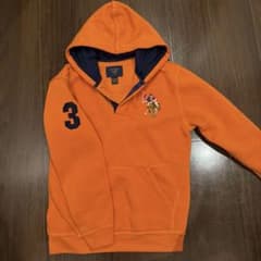 U.S. POLO ASSN. パーカー オレンジ 古着のサムネイル