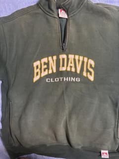 BEN DAVIS ハーフジップスウェットのサムネイル