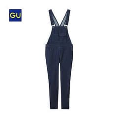 【きなこもち様専用】新品☆GU　サロペット　デニム　XLのサムネイル