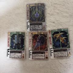 【希少】仮面ライダー剣 ラウズカード 4枚セット BANDAI 2004のサムネイル