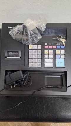 SHARP XE-A147 レジスター 黒色 - メルカリ