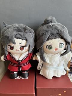 天官賜福 ぬいぐるみ 2体セット 着せ替えパーツ付き 箱付きのサムネイル
